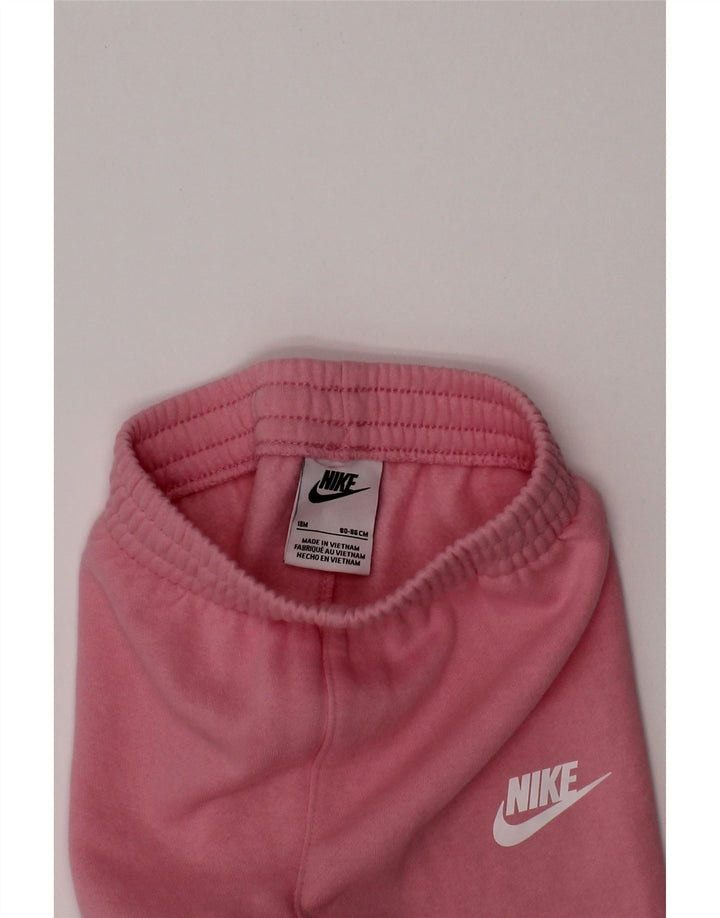 NIKE Trenirke za djevojčice Graphic Joggers Hlače 12-18 mjeseci, ružičaste