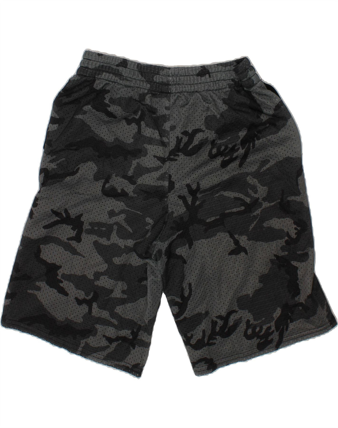STARTER Boys Bermuda Sport Shorts 10-11 Years Large  Grey Camouflage Vintage Starter and Second-Hand Starter from Messina Hembry 