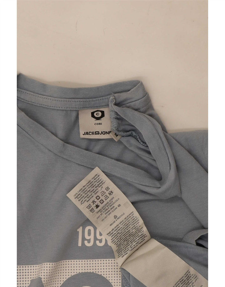 Jack & Jones muška majica kratkih rukava srednje plavi pamuk