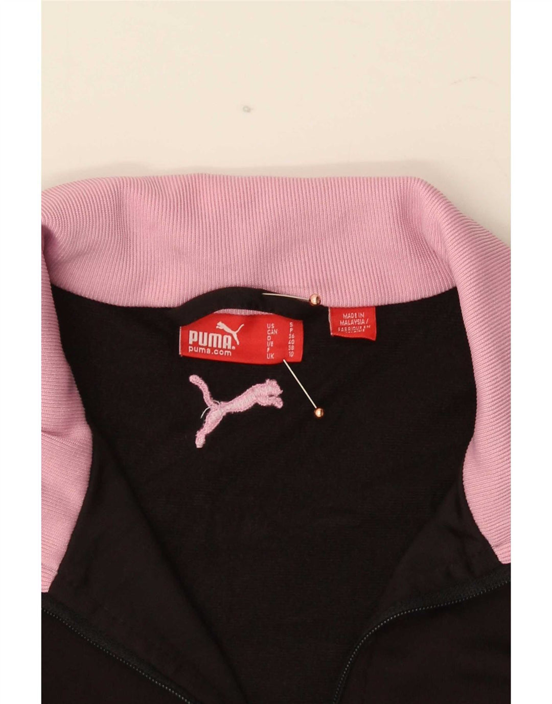 Puma ženska trenirka gornja jakna UK 10 Small Black Colourblock