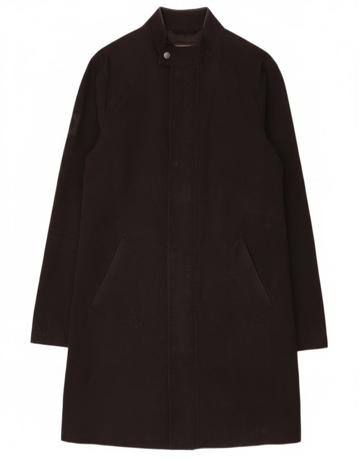 Pretty Green muški gornji kaput UK 36 mali crni poliester