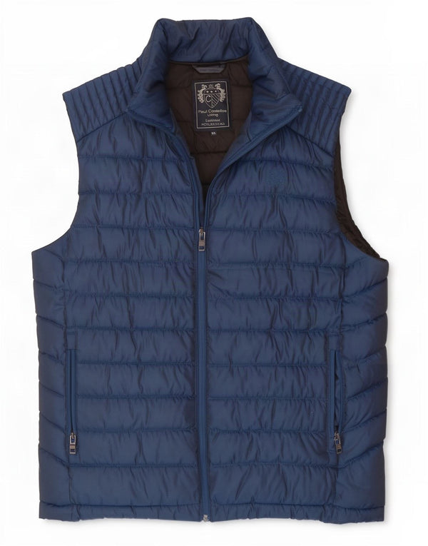Paul Costelloe muška podstavljena jakna UK 44 2XL tamnoplavi poliester