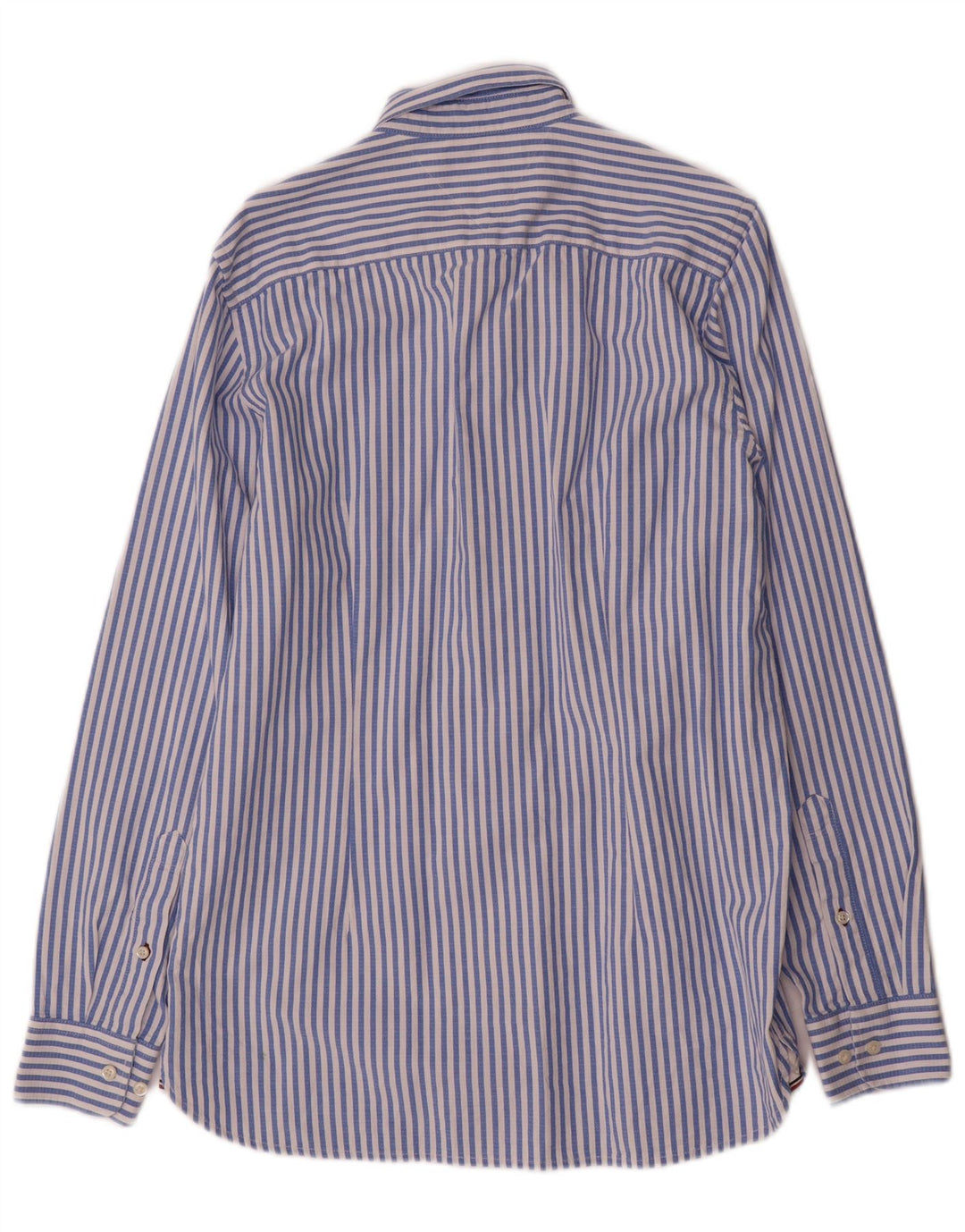Tommy Hilfiger muška uska košulja srednje plave pruge, pamuk