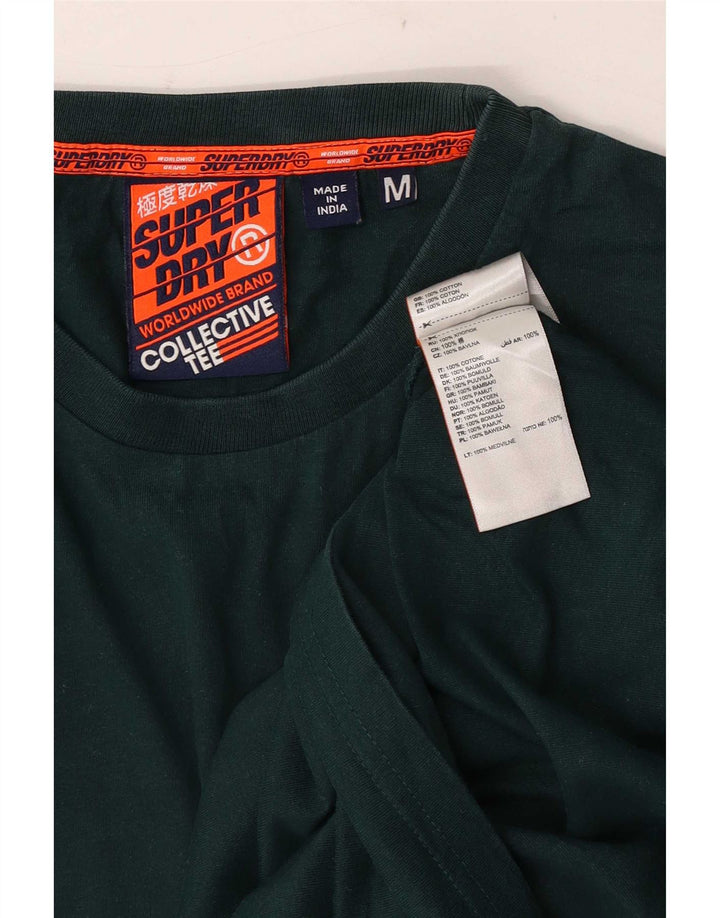 Superdry muška majica kratkih rukava Srednje zeleni pamuk