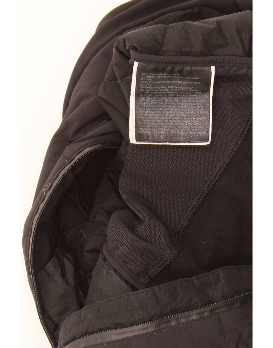 Lululemon ženska jakna US 6 Srednje crni najlon