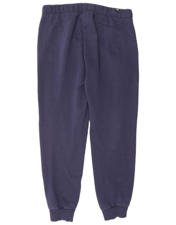 Puma muške trenirke Hlače Joggers Large Navy Blue Pamuk
