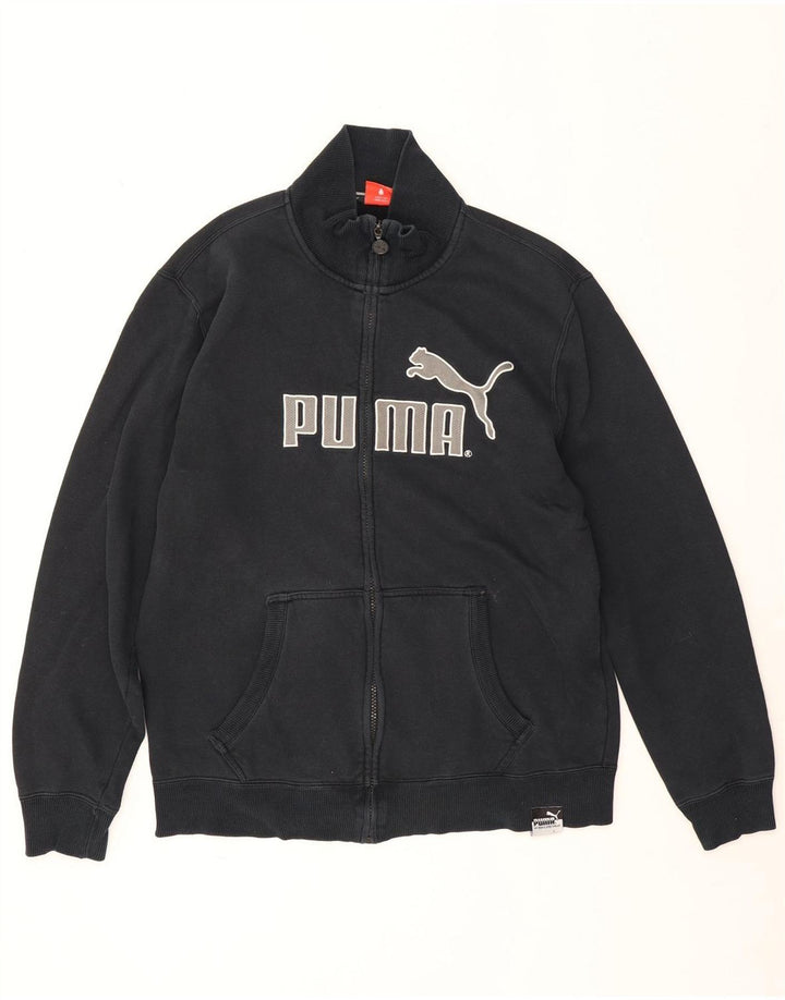 Puma muška gornja jakna s grafičkim motivima, velika crna