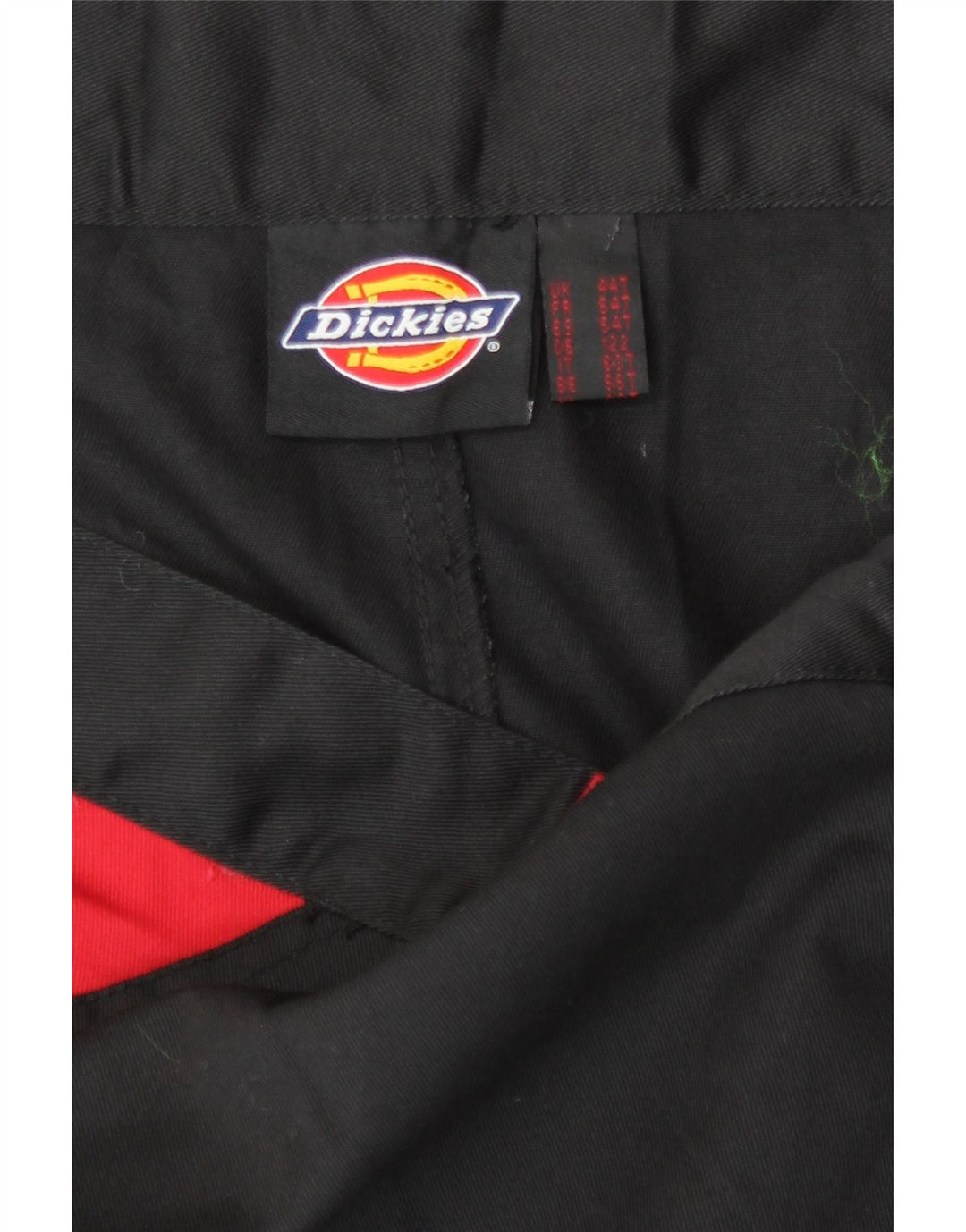 Dickies muške ravne kargo hlače W44 L31 crni poliester u boji