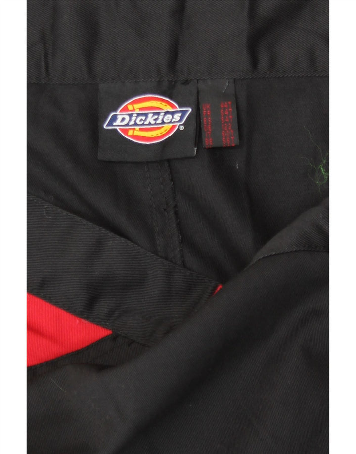 Dickies muške ravne kargo hlače W44 L31 crni poliester u boji