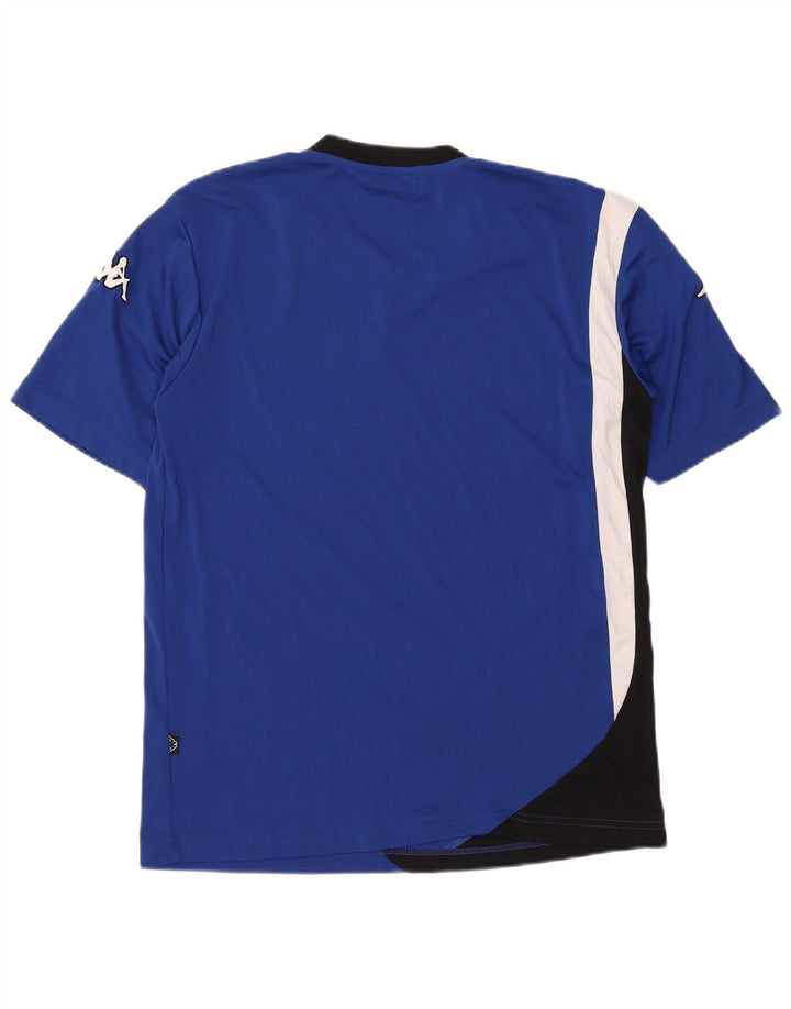 KAPPA ženska majica kratkih rukava s grafičkim motivima UK 18 XL plava poliesterska boja