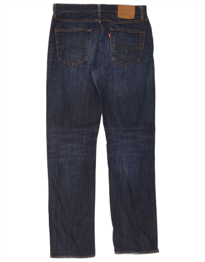 Levi's muške 514 ravne traperice W33 L34 tamnoplave