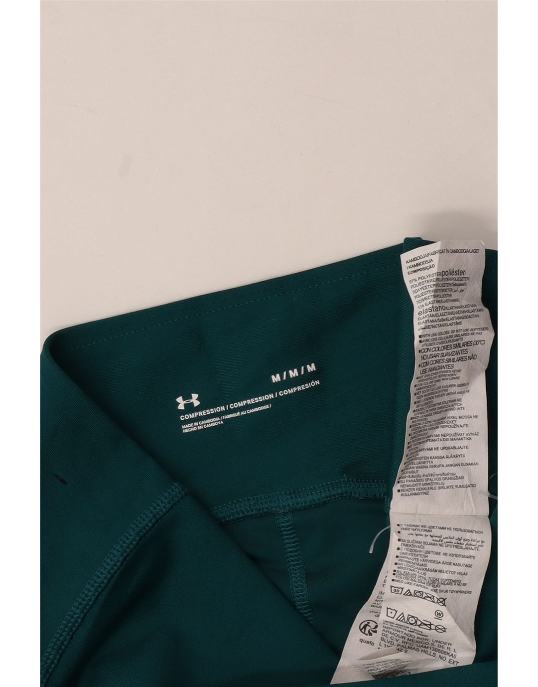 UNDER ARMOUR Ženske tajice UK 12 Srednje zeleni poliester