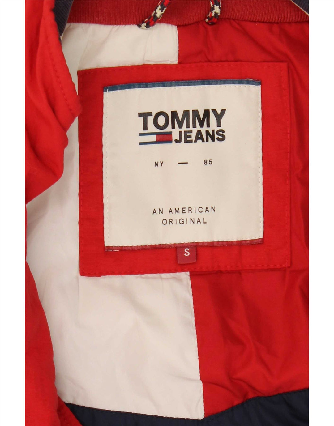 Tommy Hilfiger muška bomber jakna UK 36 mala crvena poliamid