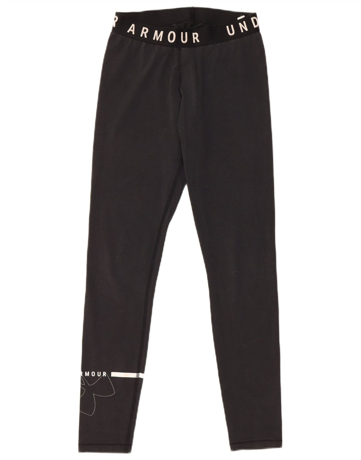 Under Armour ženske grafičke tajice UK 10 male crne