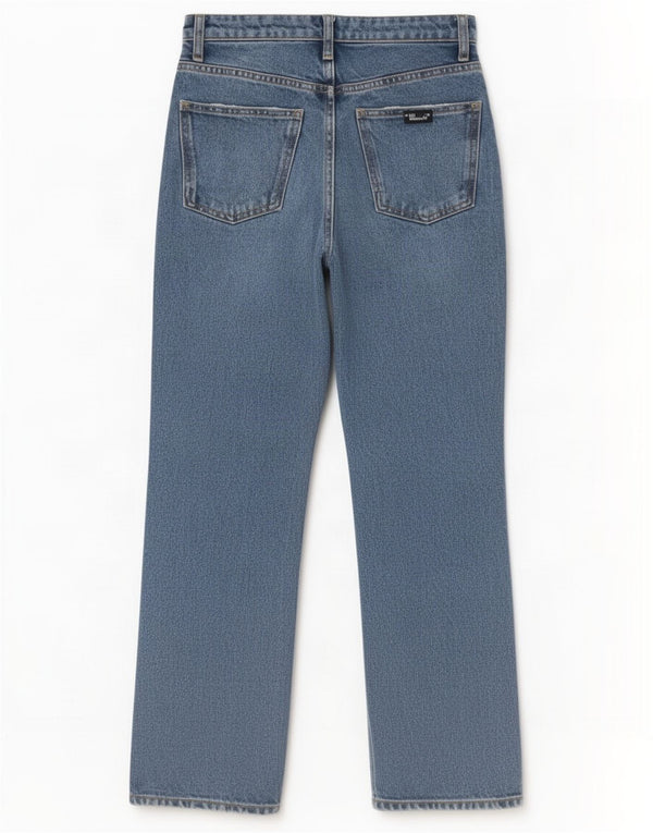 Zara ženske traperice s bootcutom EU 36 XS W26 L26 plavi pamuk
