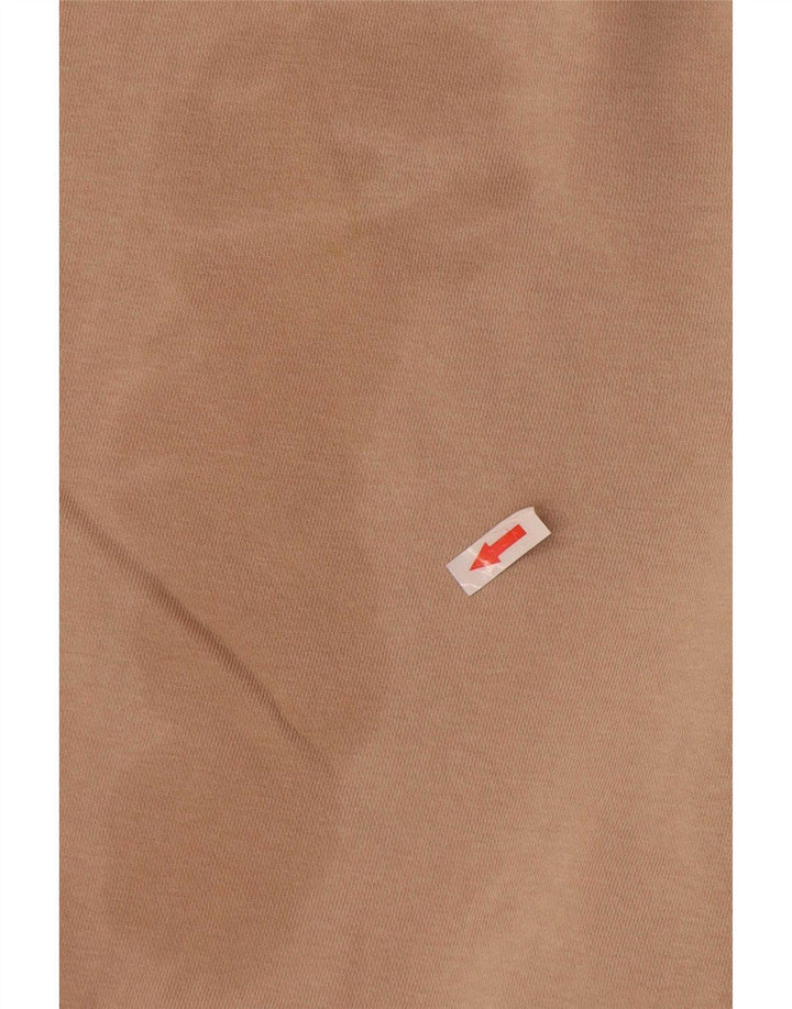 Adidas kratki ženski džemper prekomjerne majice UK 10 Small Beige