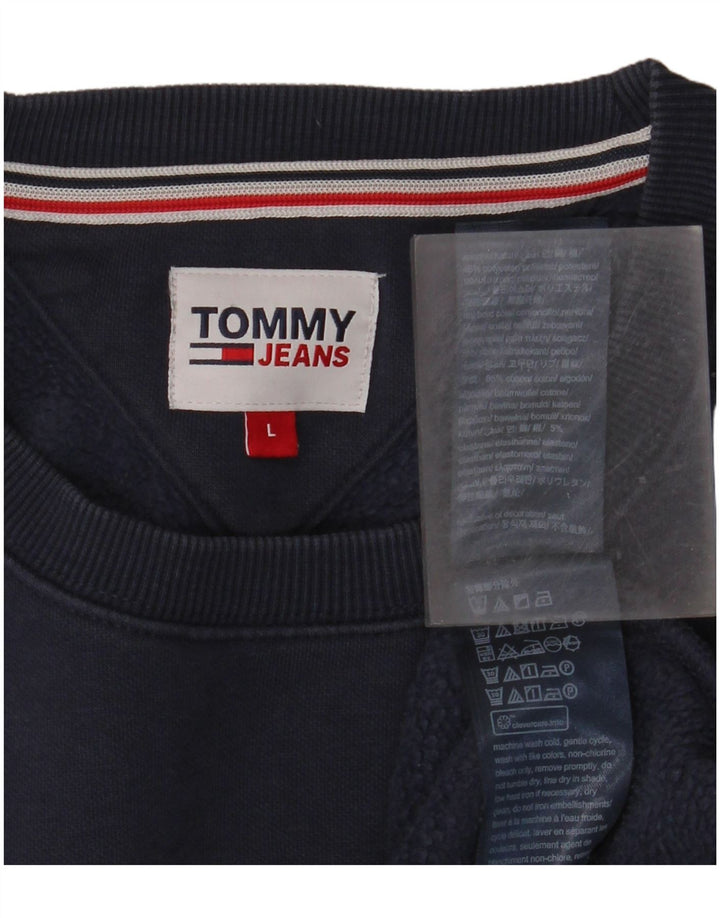 TOMMY HILFIGER Muška majica s kratkim rukavima Veliki tamnoplavi pamuk