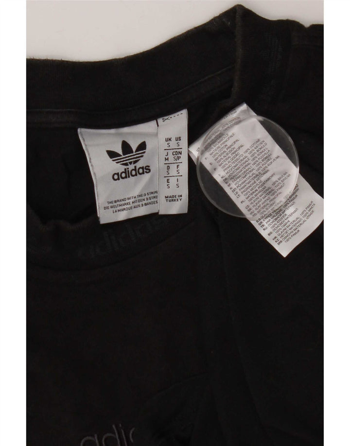 Adidas muška majica kratkih rukava Mala crna pamučna majica