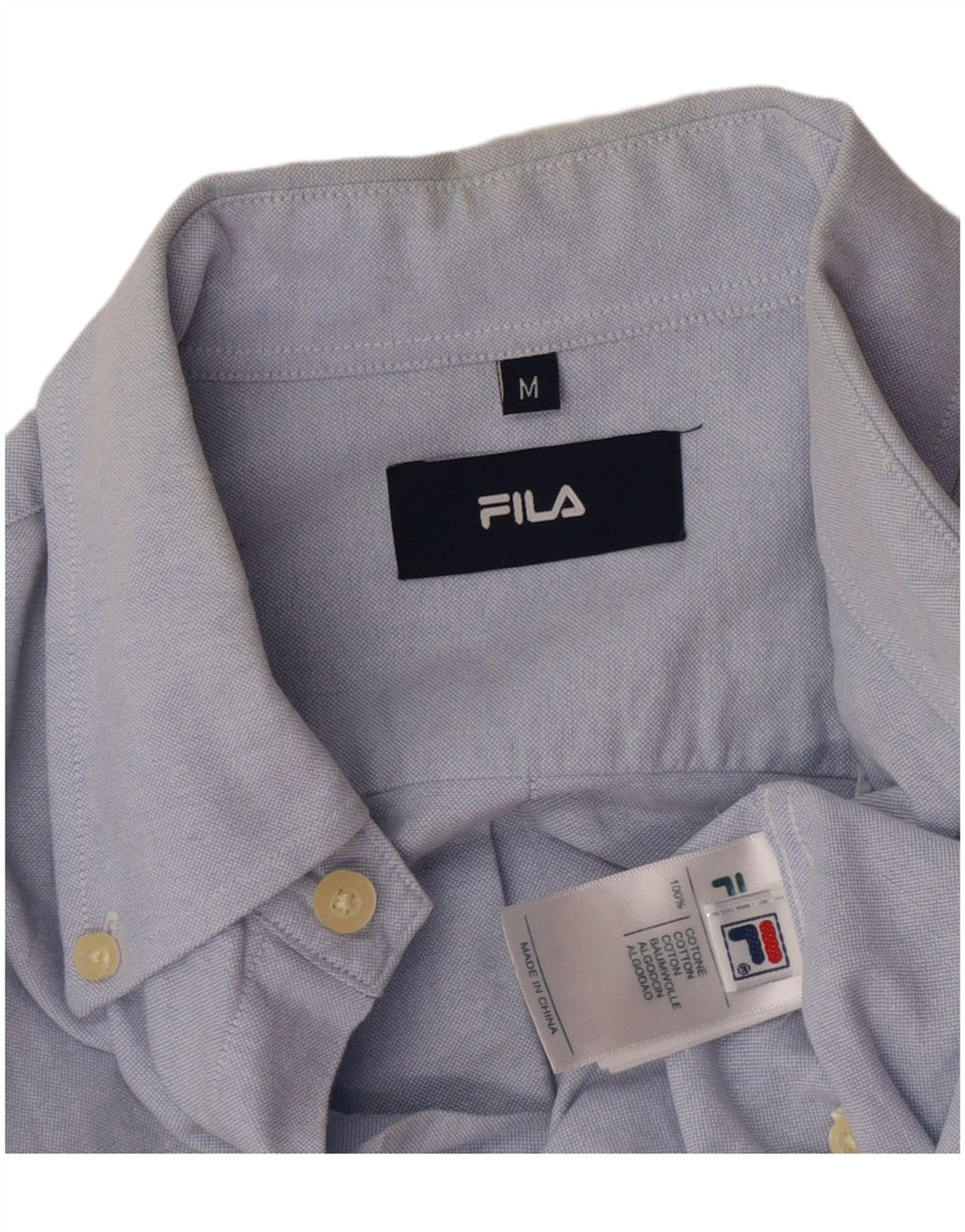 Fila muška košulja Srednje plavi pamuk