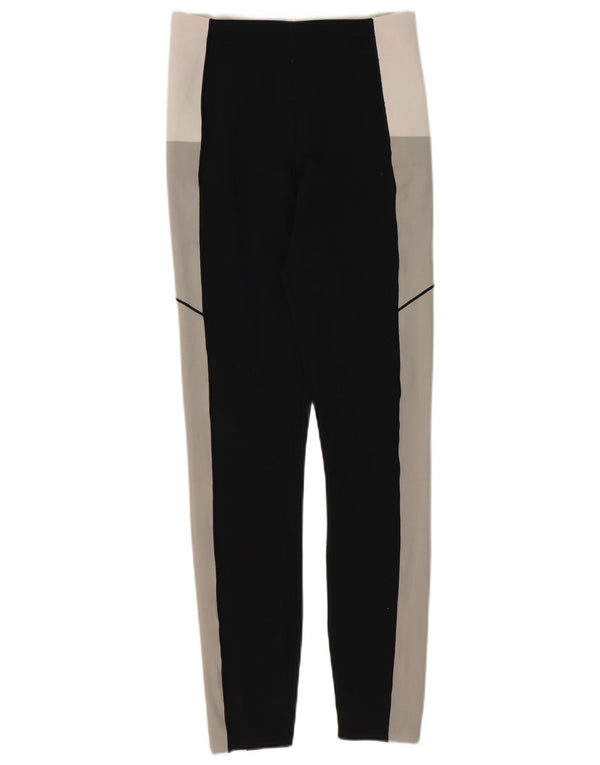 Ženske tajice Sweaty Betty UK 8 male crne poliesterske boje