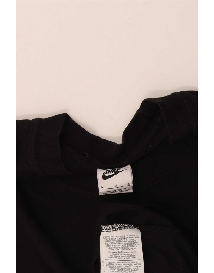 Nike Muška majica kratkih rukava srednje veličine crni pamuk