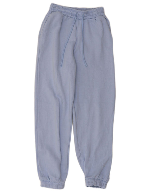 Zara ženska trenirka hlače Joggers UK 8 Mali plavi poliester