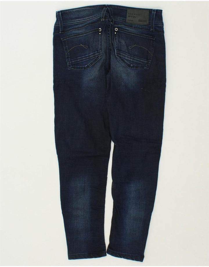 G-STAR Womens Slim Jeans W30 L27  Navy Blue Cotton Vintage G-Star and Second-Hand G-Star from Messina Hembry 