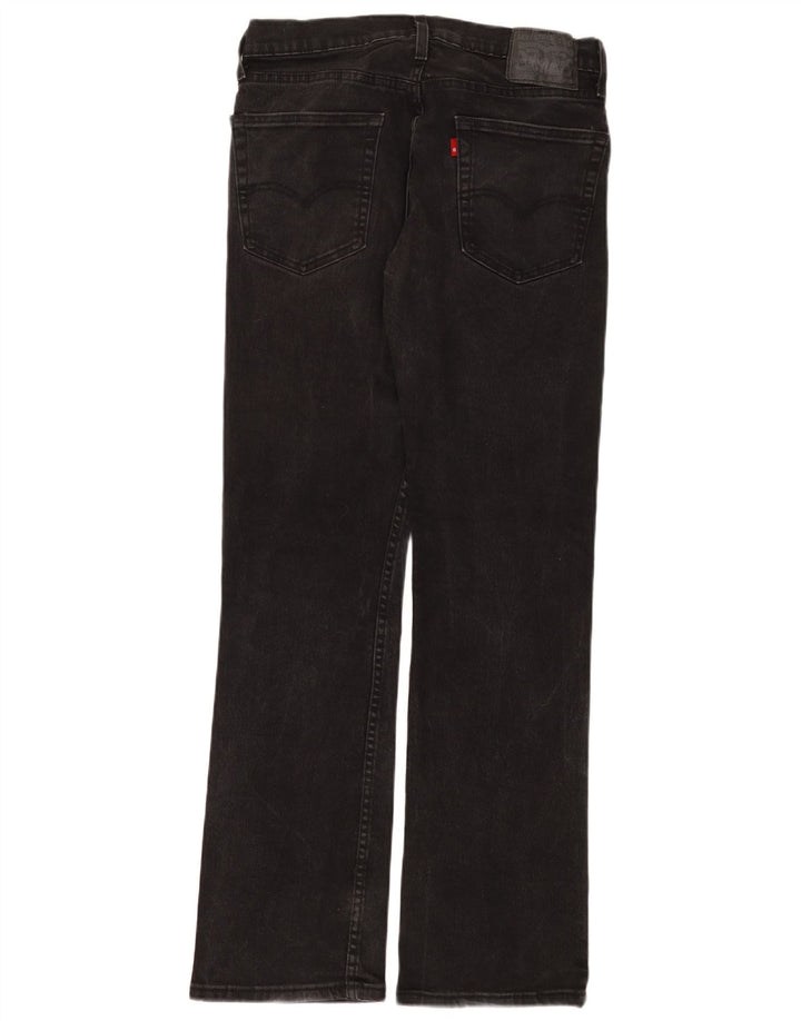 Levi's muške 527 Bootcut traperice W30 L32 crni pamuk