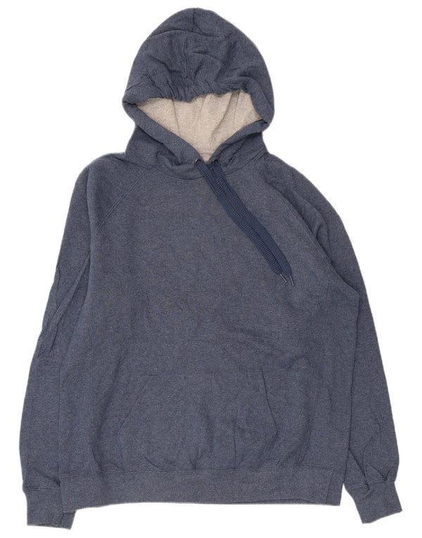 Champion ženska eko majica s kapuljačom UK 18 XL plavi pamuk