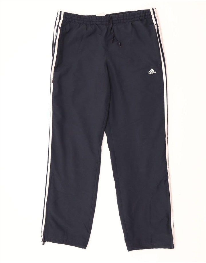 Adidas muške hlače od trenirke srednje tamnoplave poliesterske boje