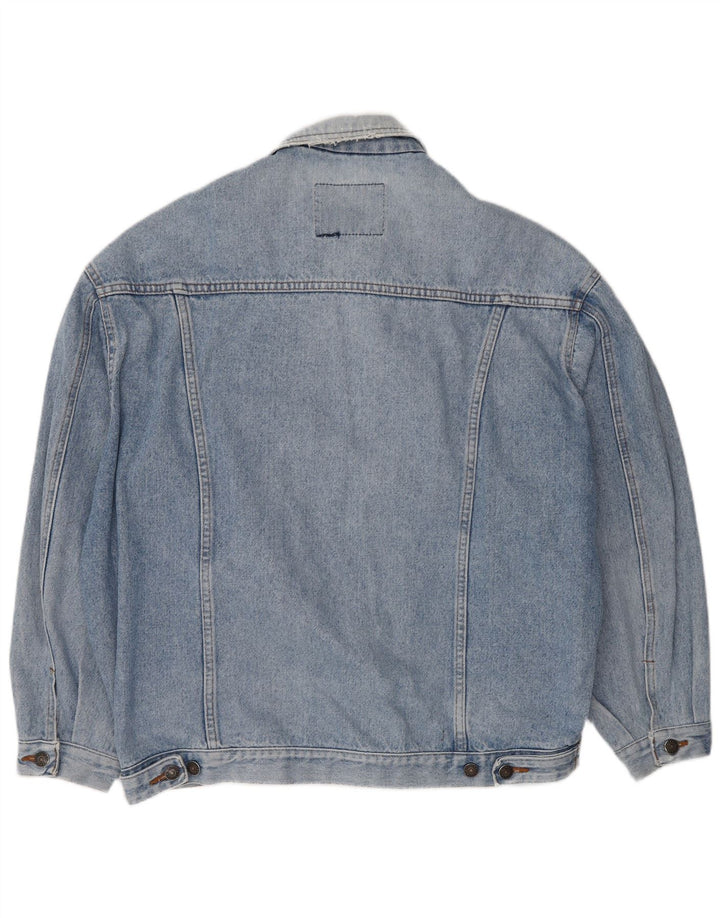 Casucci muška traper jakna UK 40 Large Blue Cotton