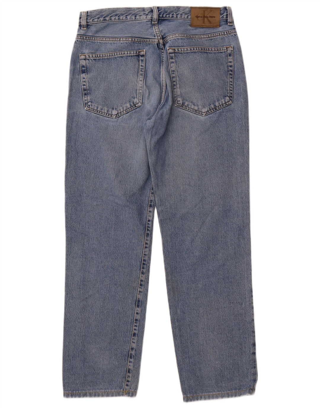 Calvin Klein ženske traperice visokog struka W33 L29 plavi pamuk