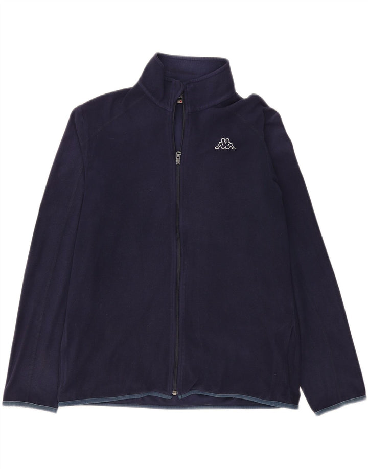 KAPPA muška jakna od flisa UK 42 XL tamnoplavi poliester