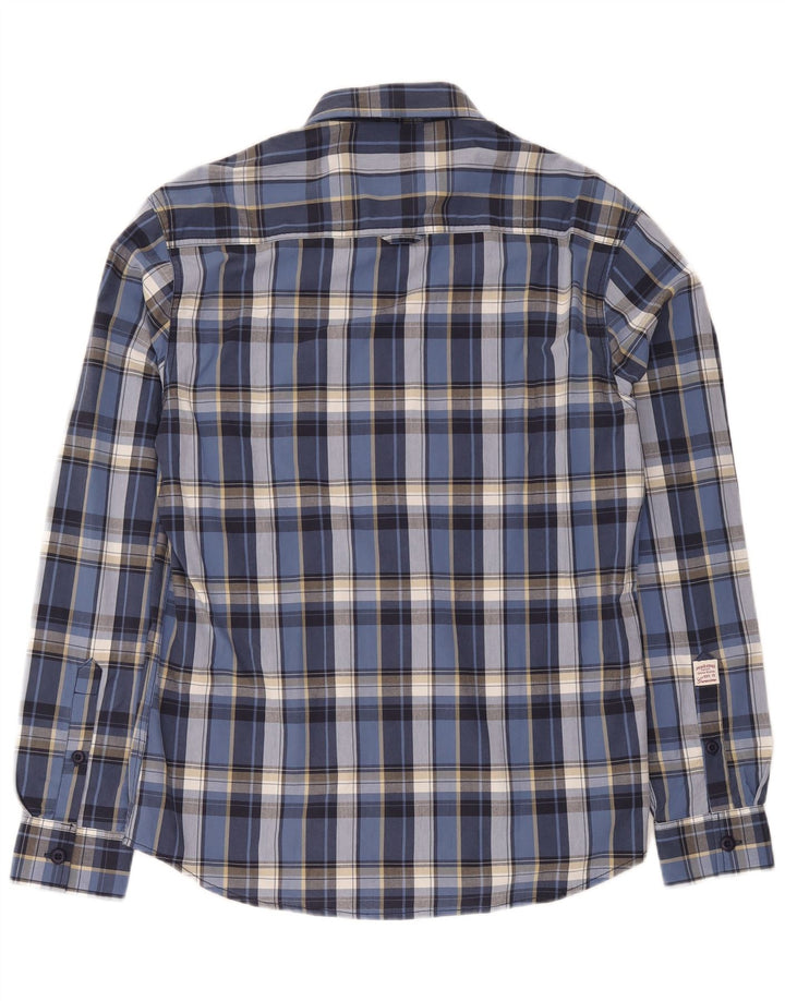 Jack & Jones muška košulja XL plavi karirani pamuk