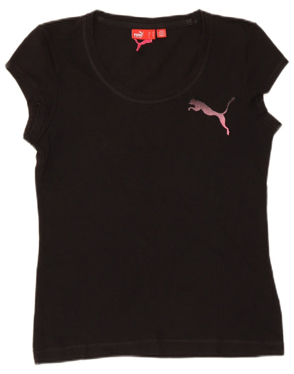 Puma ženska majica kratkih rukava Regular Graphic Top UK 6 XS crna