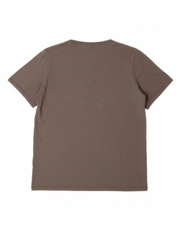 NIKE majica kratkih rukava sportskog kroja za dječake, 12-13 godina, veliki sivi pamuk