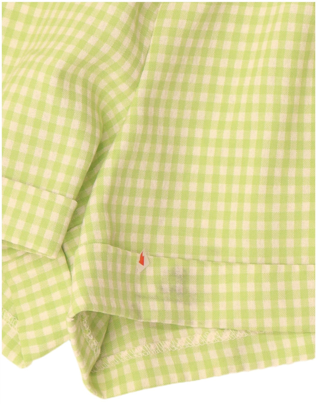PIMKIE Ženske Chino kratke hlače visokog struka IT 44 Srednje W26 Green Gingham