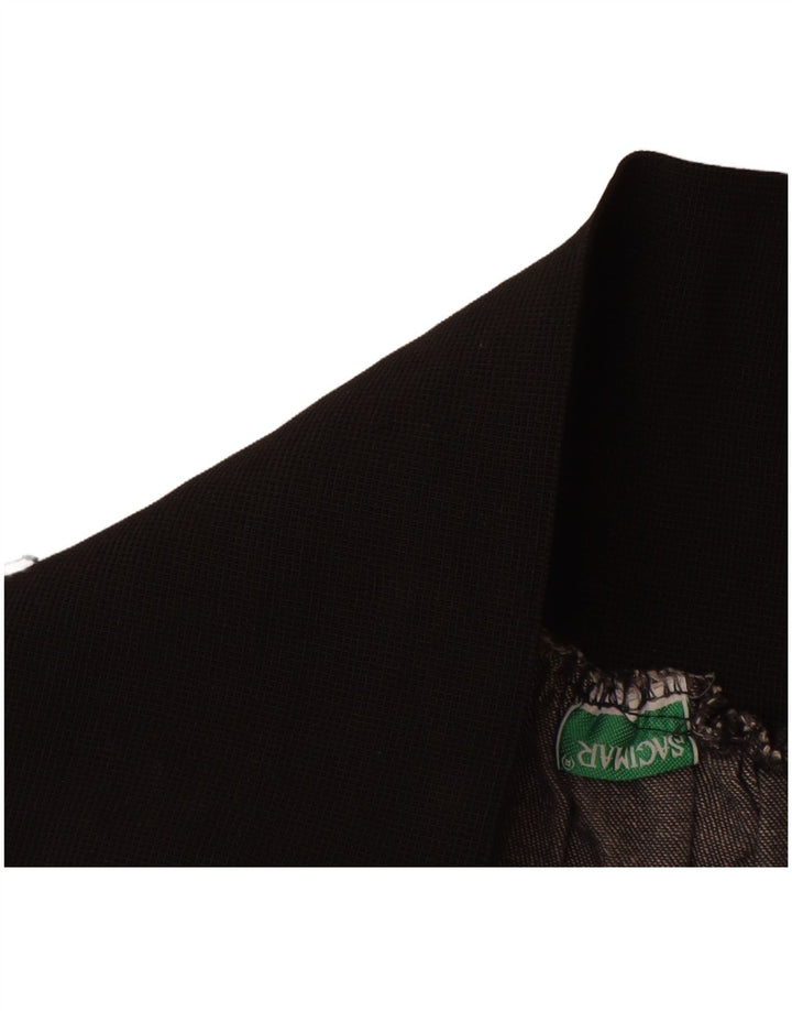 VINTAGE ženska traper suknja W28 srednje siva