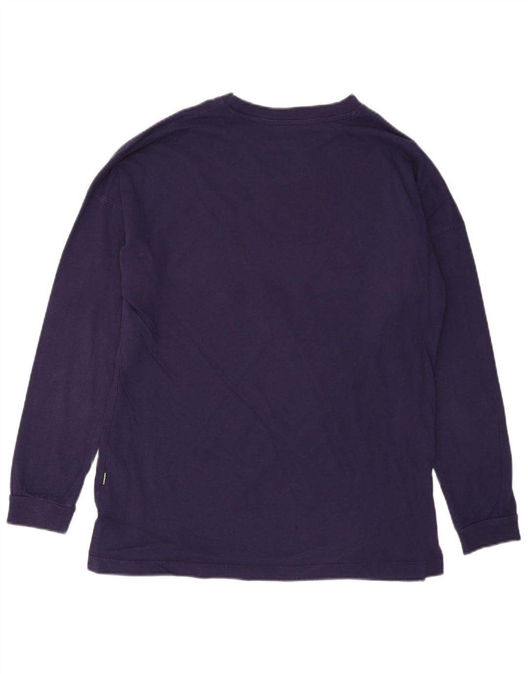 CONVERSE Ženska majica dugih rukava UK 14 srednje ljubičasta pamuk