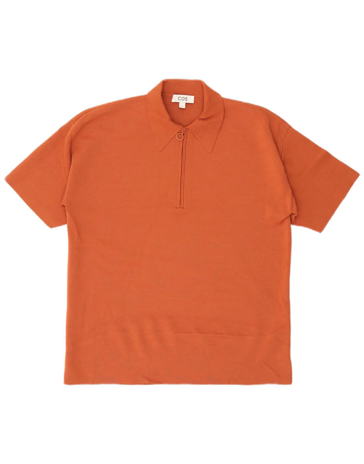 Cos muška polo majica mala narančasta viskoza