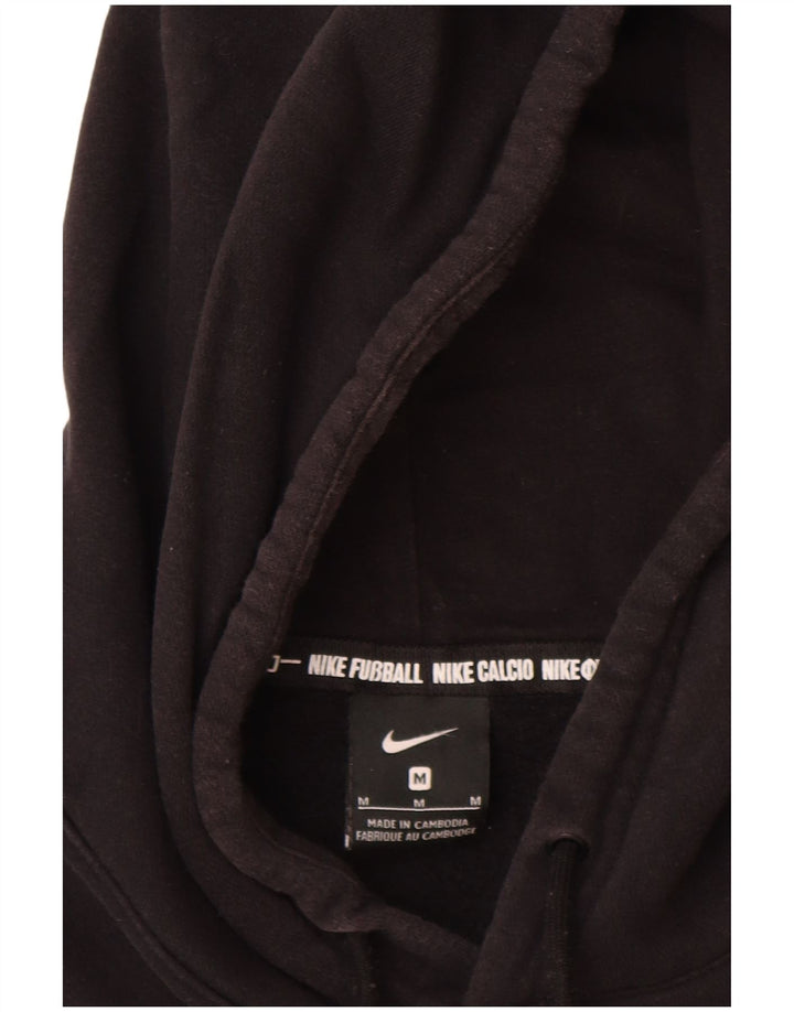 Nike muška majica s kapuljačom srednje veličine, crni pamuk