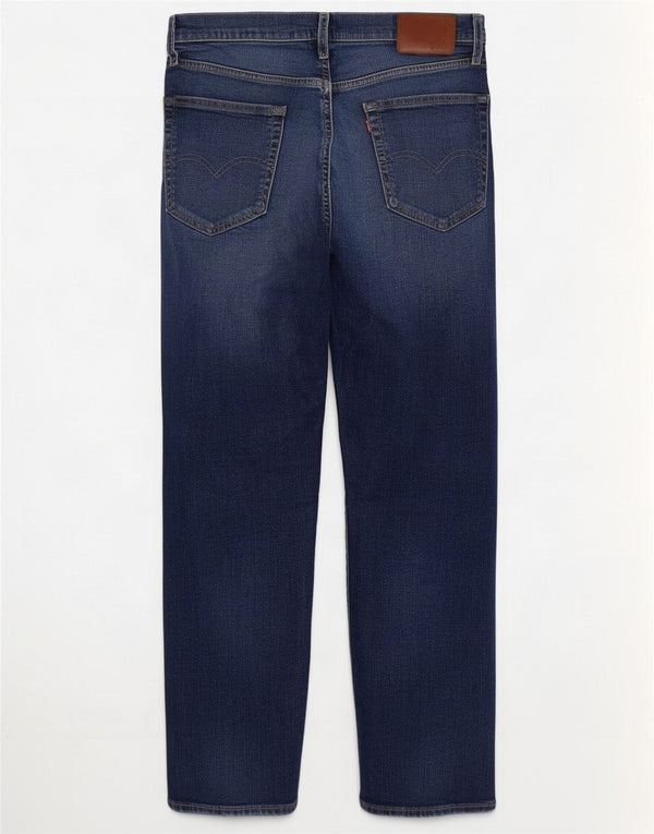 Levi's muške ravne traperice W31 L30 tamnoplavi pamuk