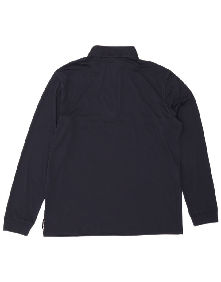 Dkny muški pulover s izrezom i gornjim dijelom trenirke XL tamnoplave boje