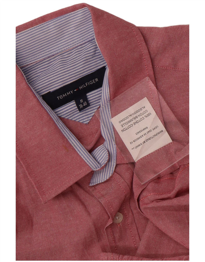 Tommy Hilfiger muška košulja veličine 39/40, srednje crveni pamuk