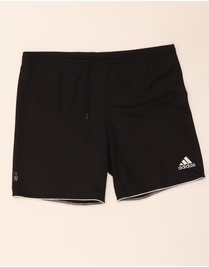 Adidas muške sportske kratke hlače Climalite srednje crne boje od poliestera