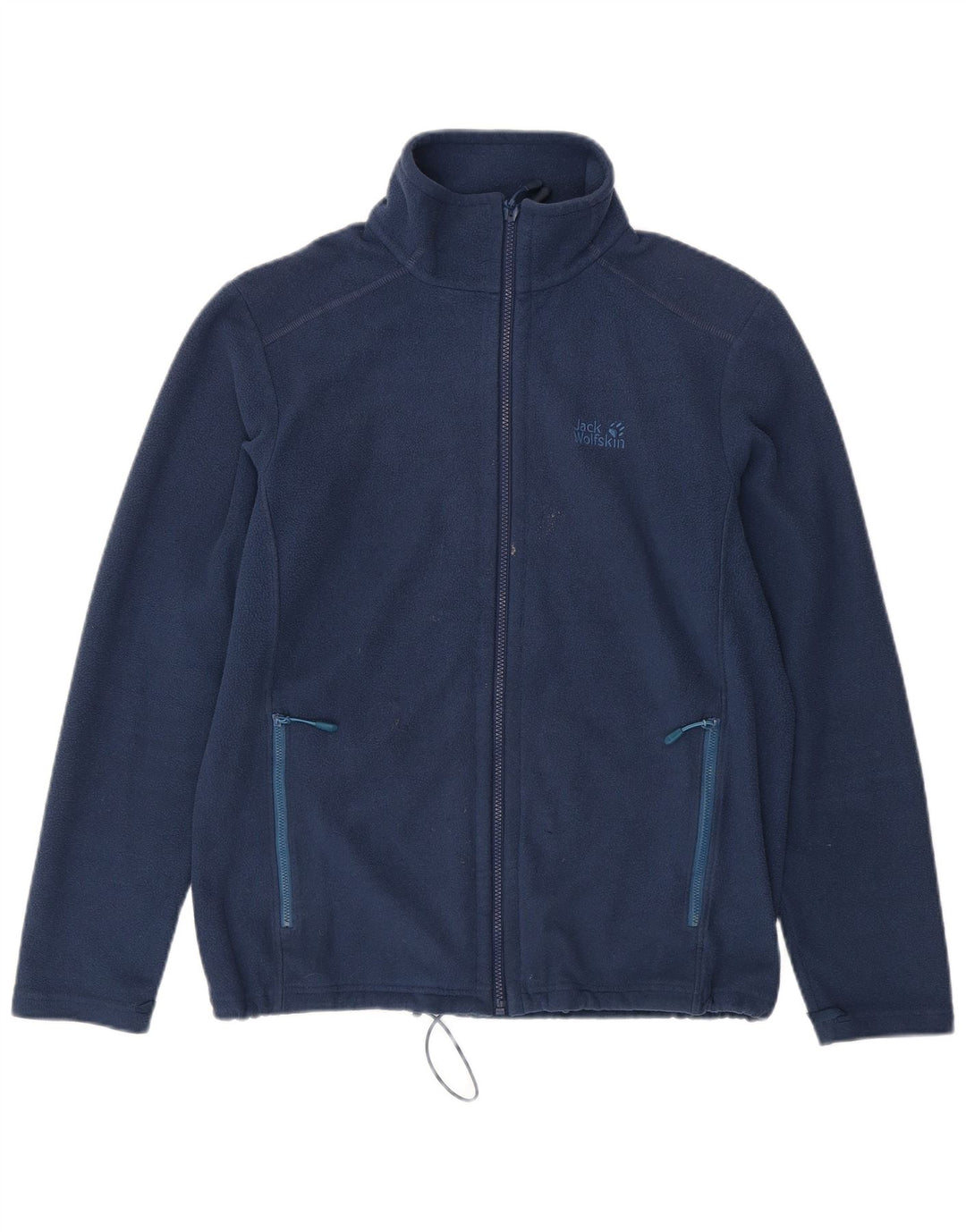 Jack Wolfskin muška jakna od flisa s podstavom UK 42 velika tamnoplava poliester