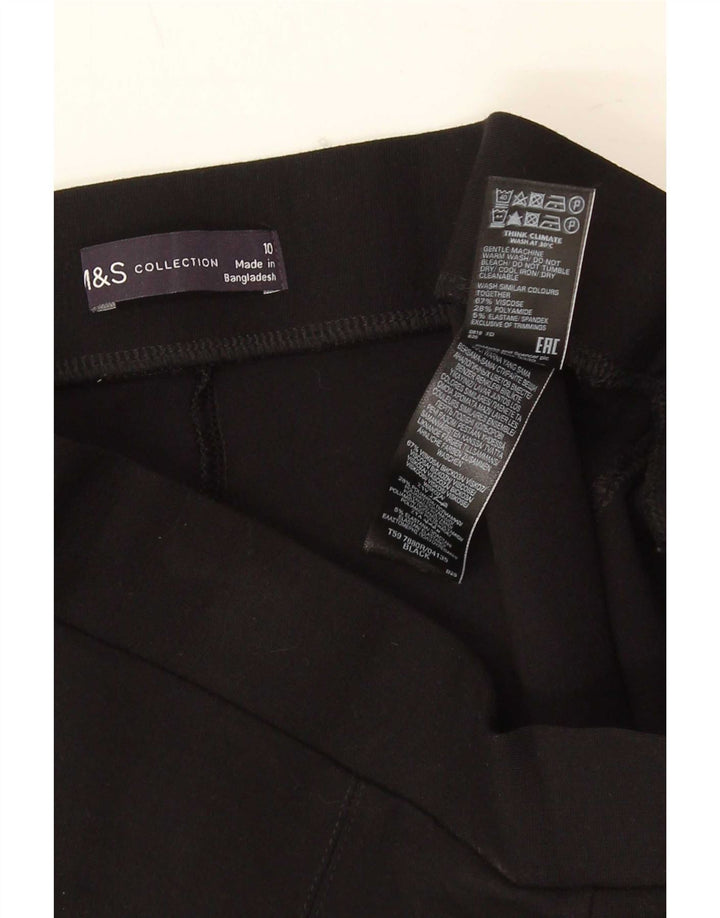 Marks & Spencer ženske tajice UK 10 male crne viskoze