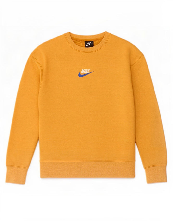 Nike muški džemperi mali žuti pamuk