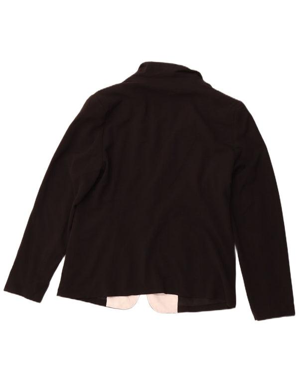 MOSSIMO ženski sako s 1 gumbom UK 16 Veliki crni blok boja