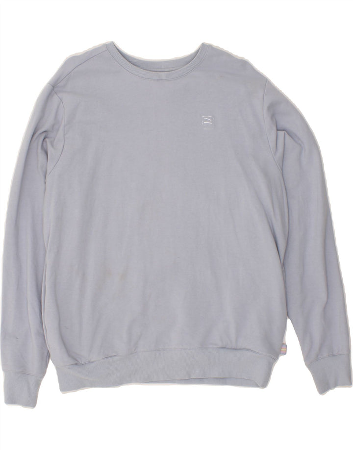 FILA Mens Sweatshirt Jumper Large Blue Cotton Vintage Fila and Second-Hand Fila from Messina Hembry 